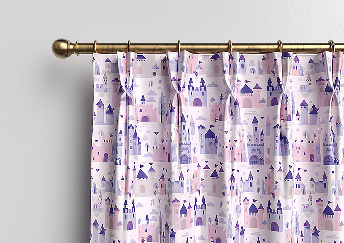 Magic Castle, Fairy Purple - Made to Measure Curtains - Image 10